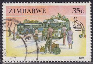 Zimbabwe 627  Buses 1990