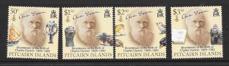 PITCAIRN ISLANDS SG784//7 2009 CHARLES DARWIN MNH