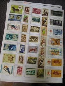 Thousands Of Bulgaria Stamps Hinged On Pages - Unchecked - Read Desc  (BJ11)