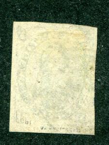 Canada #5 Used VF  full margins, neat numeral cancel