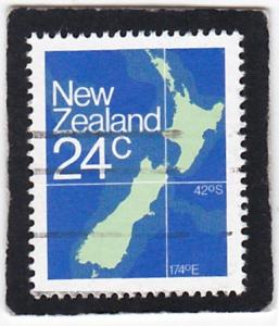 NEW ZEALAND,  #  649     used