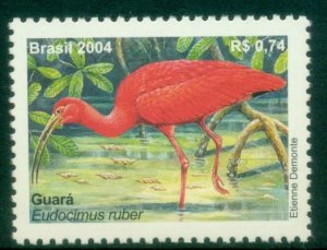Brazil 2004 Scarlet Ibis - Eudocimus ruber MUH