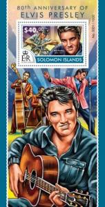 SOLOMON ISLANDS 2015 SHEET ELVIS PRESLEY slm15313b