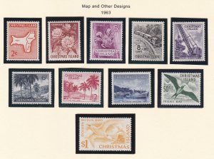 Christmas Island # 11-20, Island Scenes, NH, 1/2 Cat.