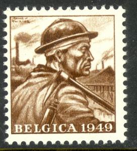 BELGIUM 1949 BELGICA 1949 Label Similar to Industries Series MNH