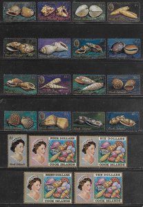 Cook Islands Scott #'s 381 - 402 MNH Short set