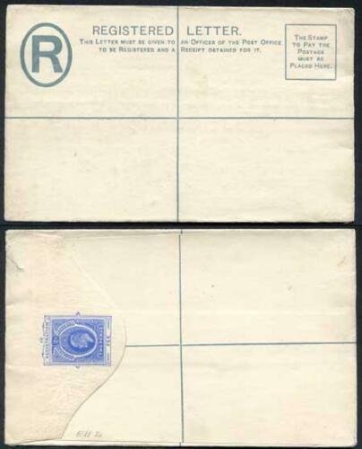 Southern Nigeria KEVII 2d Blue Registered Letter Mint 