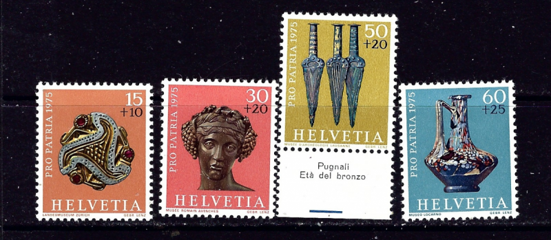 Switzerland B430-33 MH 1975 set