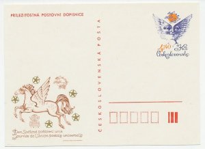 Postal stationery Czechoslovakia 1978 Pegasus - Horse