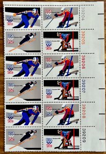 Scott #1798Ac Olympic Games Plate Block of 12 Stamps FV 15c MNH