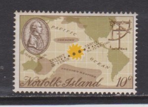 SC122 Norfolk Island 1969 Transit of Venus set MNH