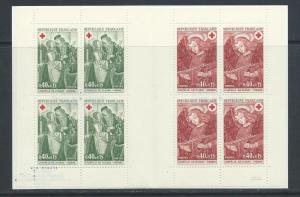 France B443a  MNH Red Cross bklt , see desc. 2018 CV $12.50