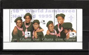 Ghana 1995 MNH Sc 1818a-c