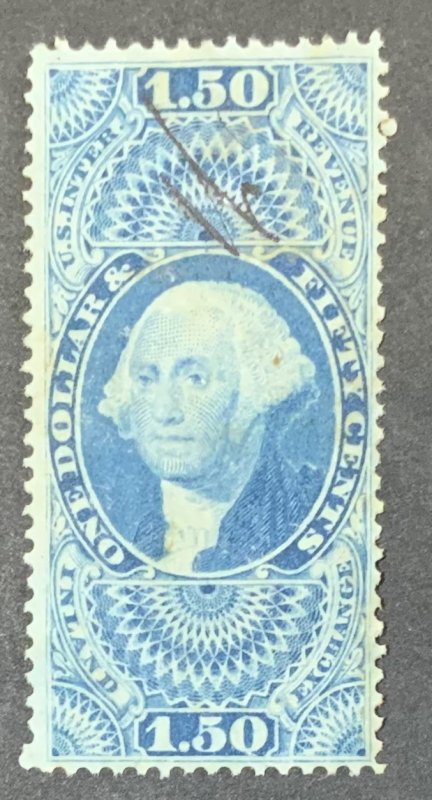 USA REVENUE STAMP 1862-71  $1.50 SCOTT#R78c
