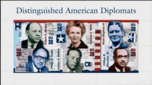 2006 39c Distinguished Diplomats - Souvenir Sheet of 6 Scott 4076 Mint F/VF NH