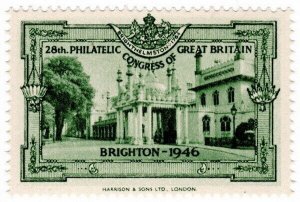 (I.B) Cinderella : 28th Philatelic Congress (Brighton 1946) Pavilion