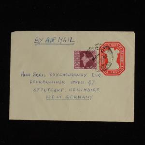 ZS-AC494 INDIA IND - Airmail, To Stuttgard Germany Cover