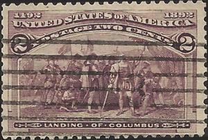 # 231 BROWN VIOLET USED LANDING OF COLUMBUS SCV-0.30