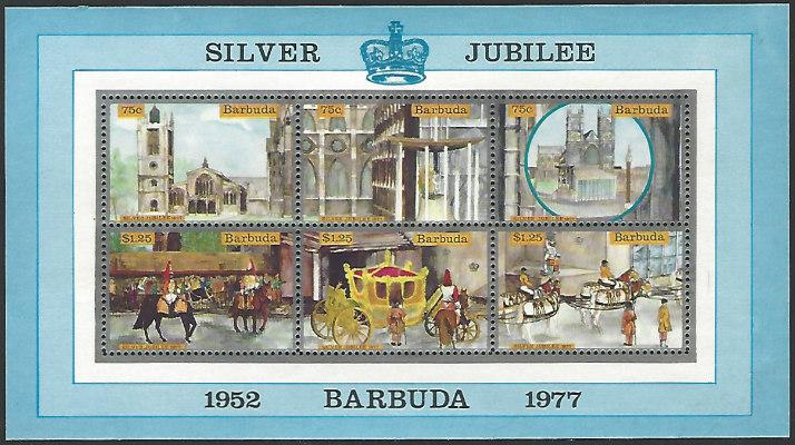 Barbuda #265 MNH Miniature Sheet of 6