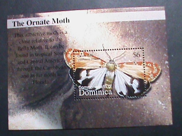 DOMINICA-1979-INSECTS- COLORFUL BEAUTIFUL LOVELY BUTTERFLY -MNH S/S SHEET VF