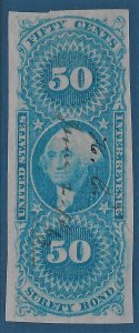 US 1862-71 Sc. #R63a VF light cancel