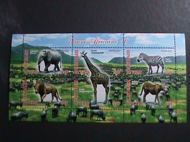 MALAWI-2011-PROTECTED ENDANGER ANIMALS-GIRAFFES-MNH SHEET VERY FINE