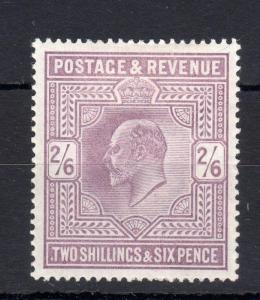 EDWARD VII 2/6 MOUNTED MINT