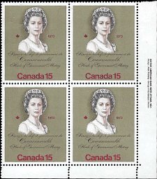 CANADA   #621 MNH LOWER RIGHT PLATE BLOCK  (4-2)