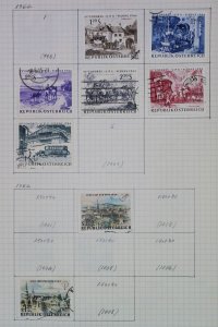 Austria Mint MH* and Used Stamps 9 Scans LR105P98-