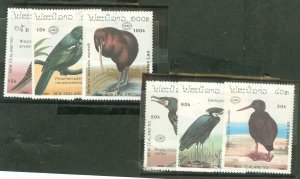 Laos #973-8 Mint (NH) Single (Complete Set)