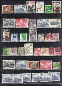 JAPAN  USED STAMP LOT #6  SEE SCAN