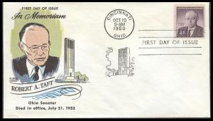 #1161 Robert A. Taft Fluegel FDC