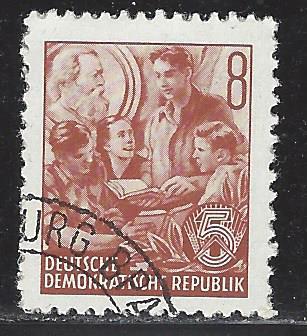 German Democratic Republic Scott # 158, used