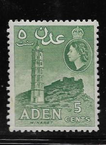 ADEN, 48, MINT HINGED, MINARET