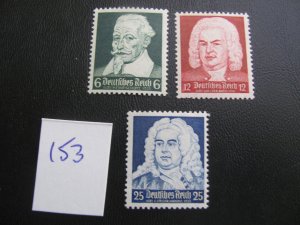 Germany 1935 MNH SC 456-458 SET VF 32 EUROS (153)