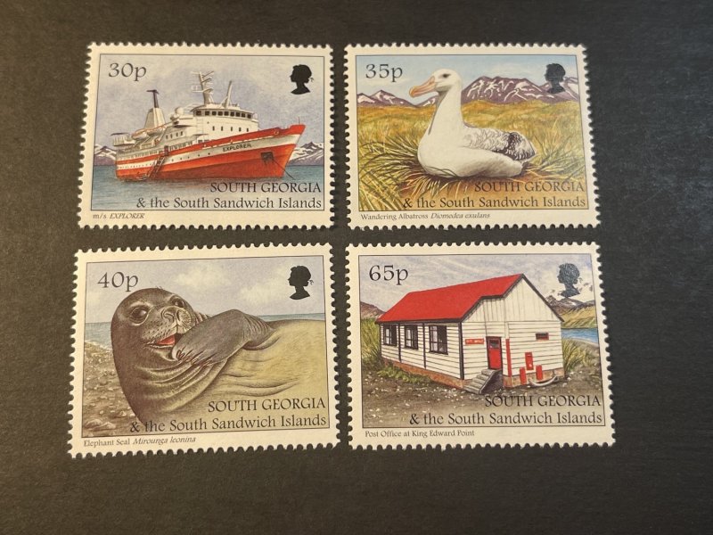 SOUTH GEORGIA # 221-224-MINT NEVER/HINGED----COMPLETE SET----1998