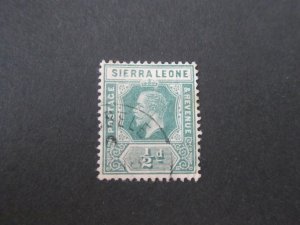 Sierra Leone 1912 Sc 103 FU