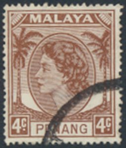 Penang   Malaya  SC#  31 Used  see details & scans