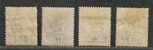 Mauritius Sc#46-49 M/H/F, Complete Set, 46 Scrape, Cv. $391.75