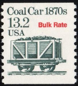 SC#2259 13.2¢ Coal Car Coil Single (1988) MNH
