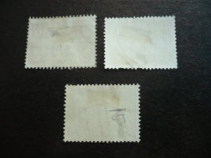 Stamps - Denmark - Scott# 277-279 - Used Set of 3 Stamps