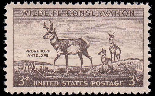 Scott 1078 Antelope MNH