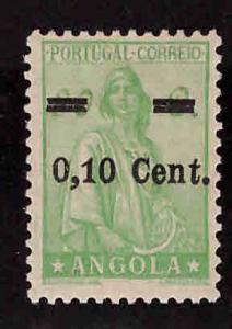 Angola  Scott 272 MH* surcharged Ceres stamp