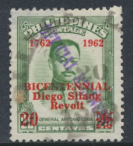 Philippines Sc# 871  - Used  Diego Silang revolt see details & scan