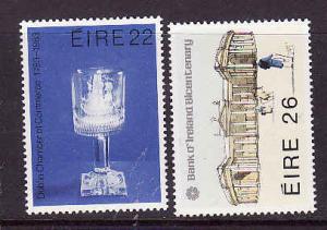 Ireland-Sc#557-8-unused NH set-Bank of Ireland-1983-