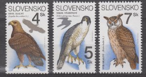 Slovakia Scott #184-186 MNH 1994