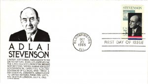 #1275 Adlai Stevenson – Anderson Cachet Scand