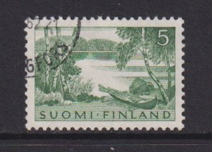 Finland    #380  used  1961  lake and row boat 5m