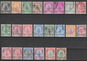 MALAYA/PERAK 1950 SG 128/48 USED Cat £70