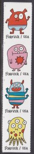 5639b Message Monsters MNH